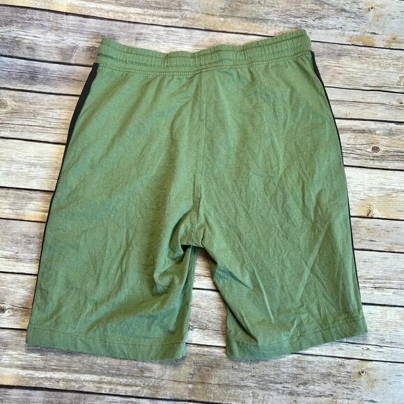 Zara Green Side Stripe Shorts 11-12 - Picture 7 of 7
